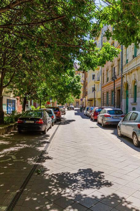 Roomy Apartment 80Sqm At City Center Free Parking Space, Ac & Balcony Budapest Exterior photo